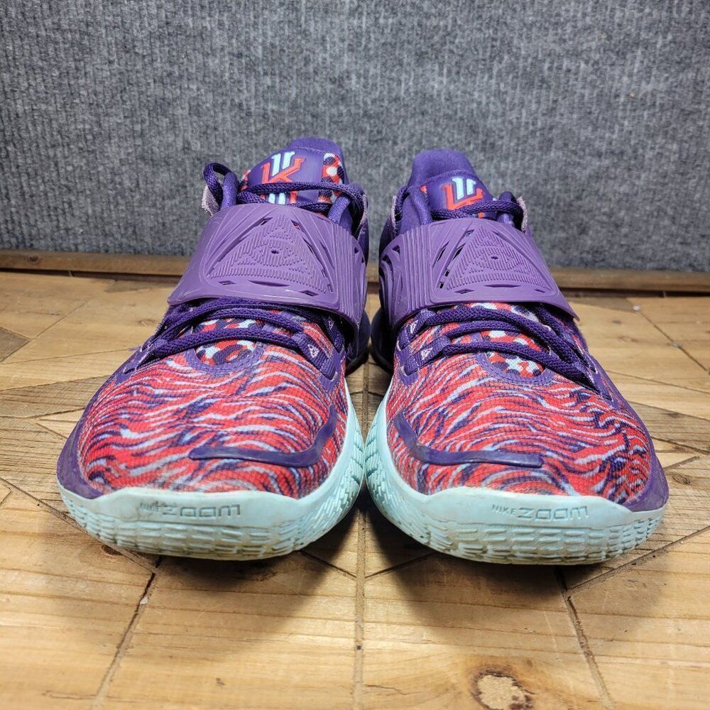 Nike Kyrie 3 Low Orchid Size 13 CJ1286-500 Glacier Ice Chile Red Men’s Sneakers - Picture 4 of 11